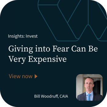 Giving into Fear Can Be Very Expensive